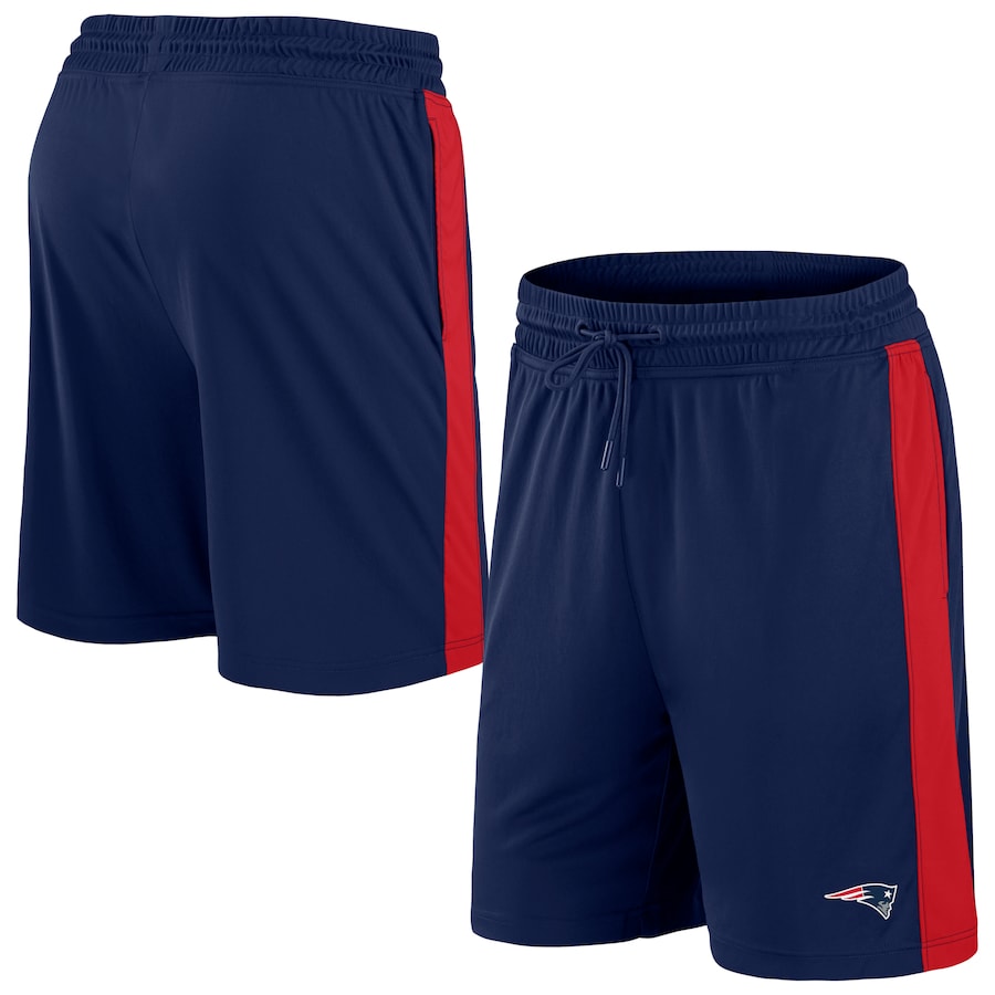 Men's New England Patriots Navy Performance Shorts Men's New England Patriots Navy Performance Shorts